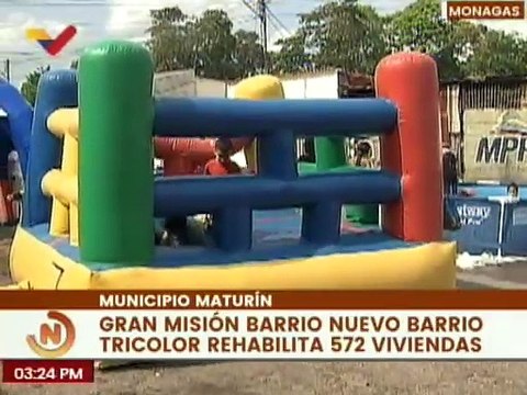 Familias del edo. Monagas fueron beneficiadas con la rehabilitación de 572 viviendas
