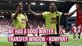 Vincent Kompany pleased with January additions
