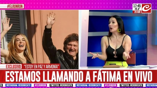 Fátima Florez habló en Crónica tras su separación de Milei