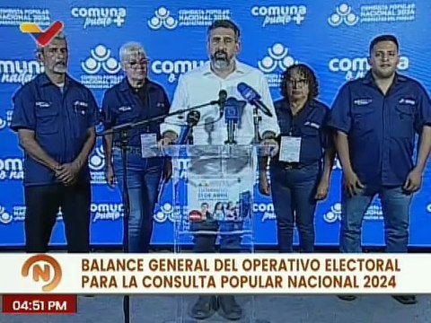 Más de 15 mil centros electorales operativos para la Consulta Popular Nacional 2024