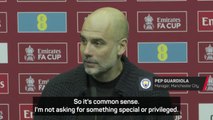 Guardiola hits out at scheduling after FA Cup win