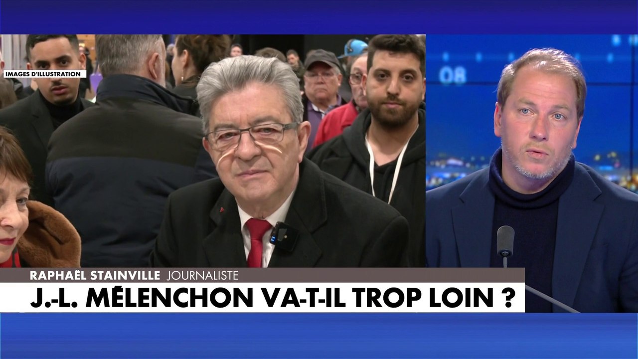 Pour Raphaël Stainville, Jean-Luc Mélenchon «fait appel aux banlieues»