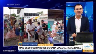 Mais de 200 cortadores de cana partem de São José de Piranhas, Monte Horebe e Conceição para a Bahia