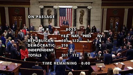 Cámara baja de EEUU aprueba ayuda a Ucrania y condiciona a TikTok