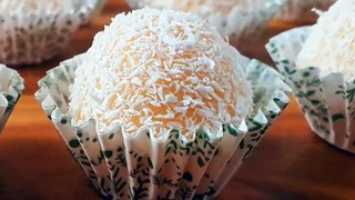 Brigadeiros de coco receta