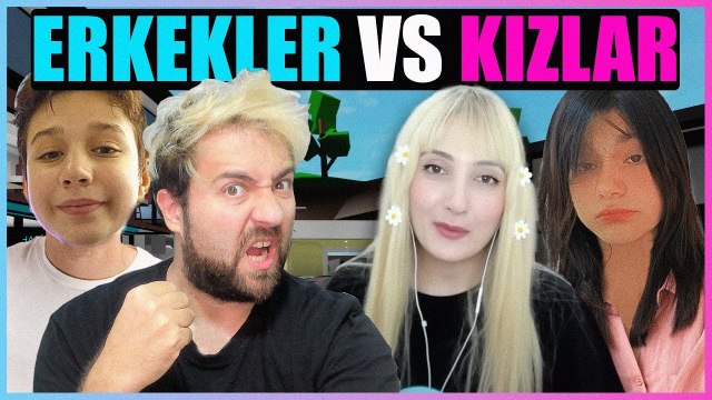 ARKADAŞLARIM NERDE ? | ROBLOX BROOKHAVEN KIZLAR VS ERKEKLER | HAN KANAL KÜBRA NİSA PRATİK OYUN