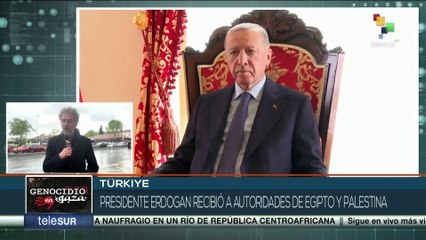 En Türkiye se reúnen para evaluar situación de Gaza