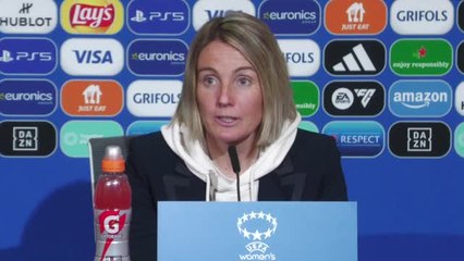 Lyon - Bompastor : ''Très fière de mes joueuses ce soir''