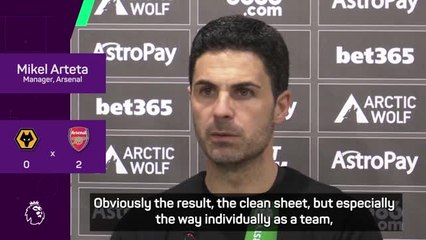 Arteta praises Arsenal's mentality after crucial win