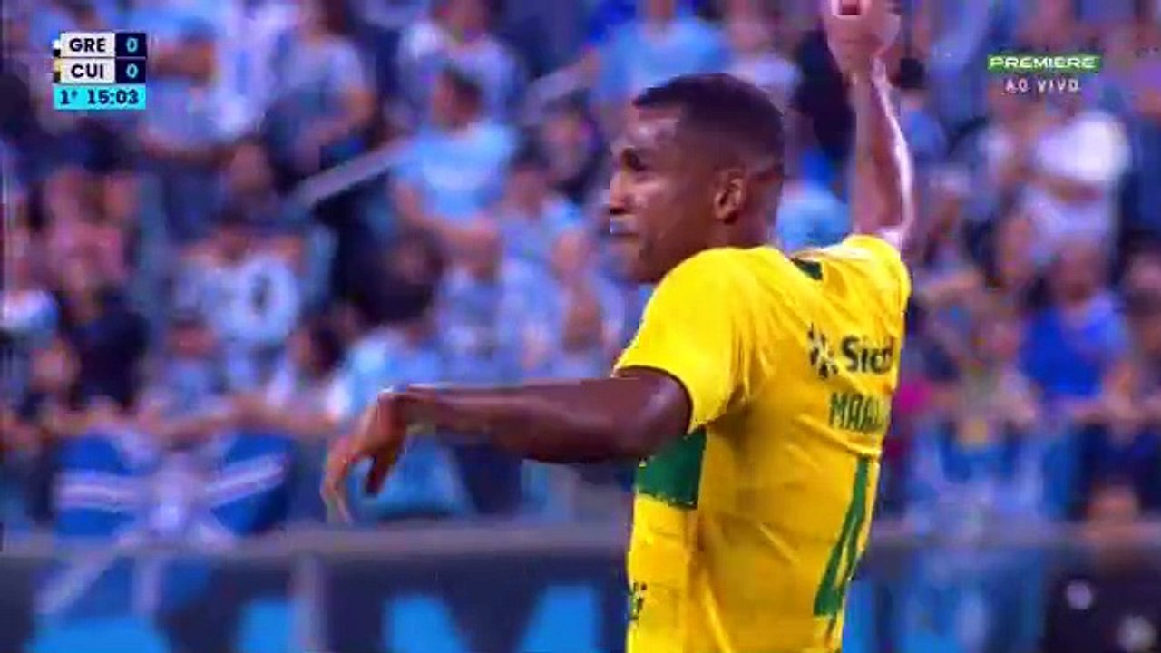 Grêmio 1x0 Cuiabá -1 tempo brasileirao 2024