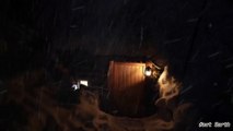 Snowstorm in Siberia