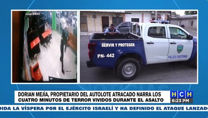 Propietario de autolote asaltado: "Gracias a Dios estamos todos bien"
