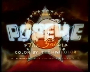 Braccio di Ferro - Sposa e Oscurità - Cartone di Pubblico Dominio