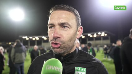 La Louvière est championne : La réaction de Frédéric Taquin