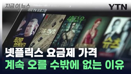 넷플릭스 등 OTT 요금제 가격, 계속 오를 수밖에 없는 이유 [지금이뉴스] / YTN