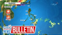 Binabantayan ang isang LPA na nasa labas ng PAR (April 21, 2024) | GMA Integrated News Bulletin