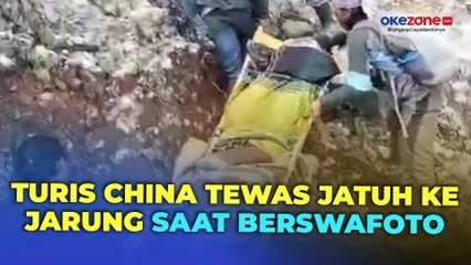 Asyik Selfie di Puncak Ijen, Turis China Tewas Terjatuh di Jurang Kawah Sedalam 100 Meter