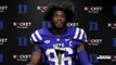 Duke's Chris Rumph on what went wrong with the pass rush
