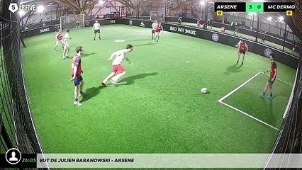 But de Julien Baranowski - ARSENE