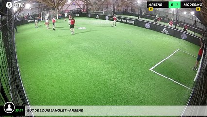 But de Louis Langlet - ARSENE