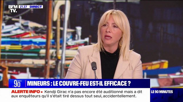 Couvre-feu pour les mineurs: les maires ont raison de le faire, [...] néanmoins, c'est un échec de la société toute entière , affirme la maire LR de Taverny, Florence Portelli