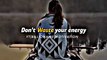 Sigma Rule ~Don't Waste Your Energy Motivation Quote Status #shorts #motivation #quotes #sigmarule