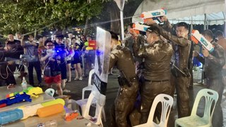 World's Biggest Water Fight ~ Songkran Festival ~ Pattaya Thailand 2024