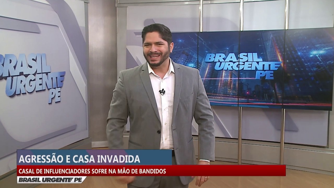 Casal de influenciadores sofre na mão de bandidos