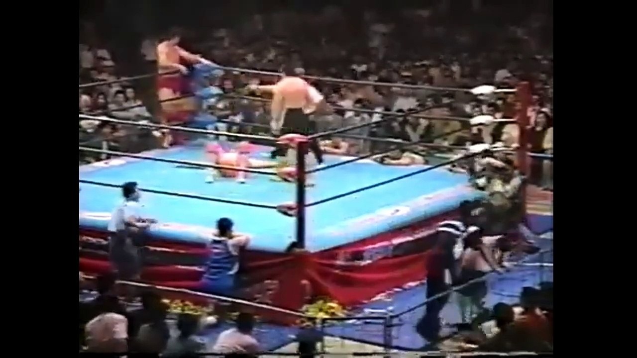 AJPW Holy Demon Army (Kawada & Taue) vs. Super Generation Army (Kobashi & Misawa) 5/21/94
