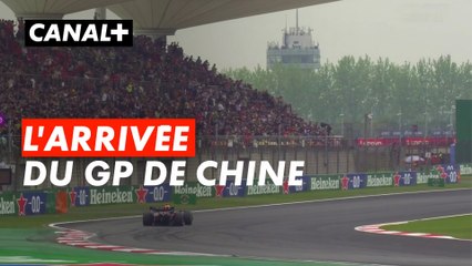L'arrivée de la course - Grand Prix de Chine - F1