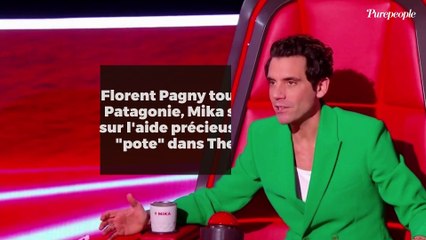 Florent Pagny toujours en Patagonie, Mika s'appuie sur l'aide précieuse de son "pote" dans The Voice