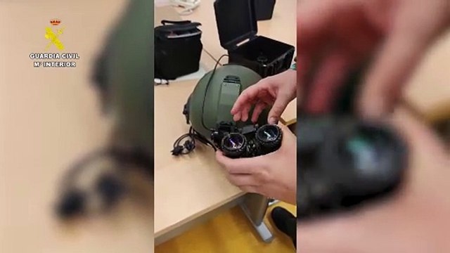 La Guardia Civil realiza el primer rescate aéreo de noche con gafas de visión nocturna