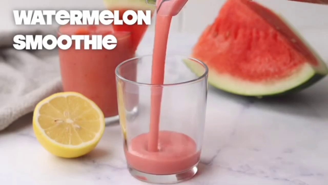 Watermelon Smoothie Recipe