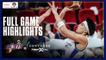 PBA Game Highlights: Converge earns win No. 1, nips Meralco