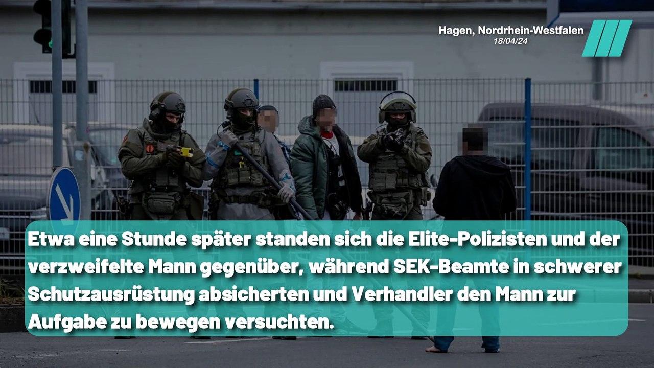 SEK Einsatz in Hagen: Verhandlungsdrama um Leben und Tod