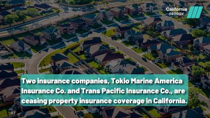 California Insurance Meltdown: 7 Major Players Halt Homeowner Policies