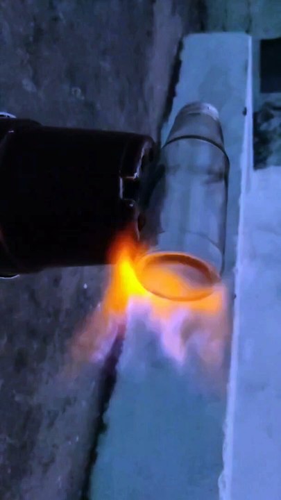 Fire vs bottle