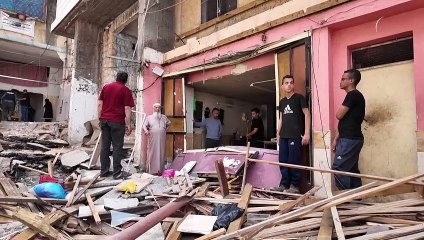 دمار في مخيم نور الشمس عقب عمليات عسكرية نفذتها القوات الإسرائيلية