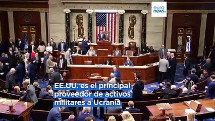 Zelenski: "¡Gracias, Estados Unidos!" por la ayuda económica recién aprobada