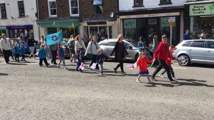 St George's Day parade Coleford