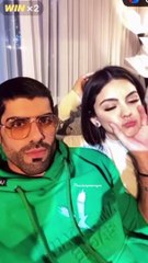 مسعد التميمي يجيب العيد مع المكسيكية ويأكل اصابعها