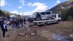 Bolu'da 2 minibüs kafa kafaya çarpıştı: Yaralılar var