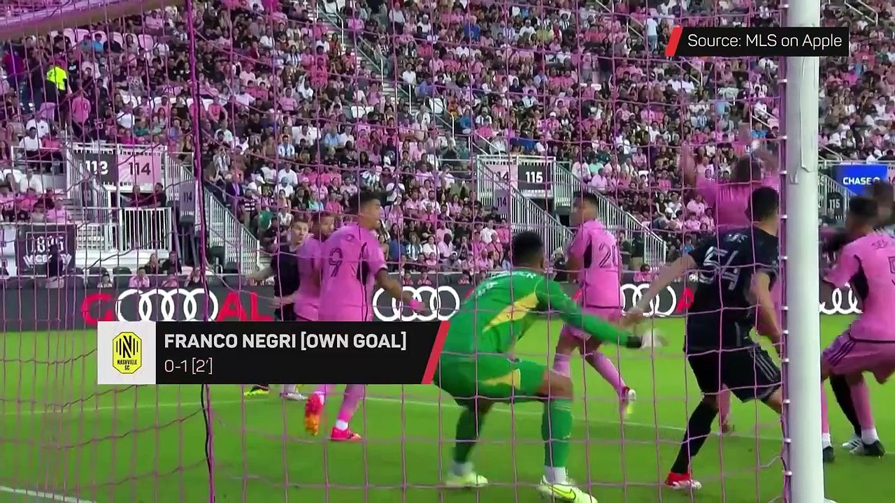 Messi scores twice as Inter Miami end home woes video Dailymotion