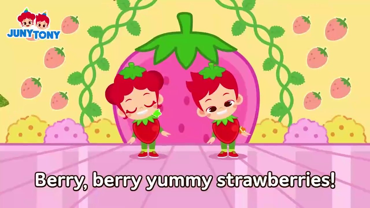 We Love Strawberries Berry Much | Strawberry Song for Kids