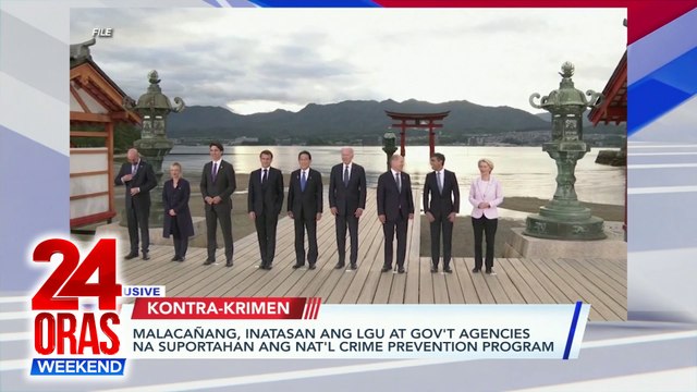 Malacañang, inatasan ang LGU at gov't agencies na suportahan ang Nat'l Crime Prevention Program at iba pang mga balita | 24 Oras Weekend