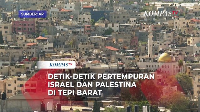 Detik-Detik Israel Serang Palestina di Tepi Barat