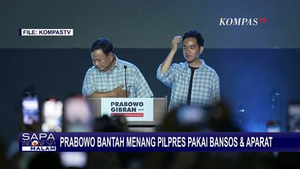 Bantah Menang Pakai Bansos dan Aparat, Prabowo: Tuduhan Tidak Berdasar