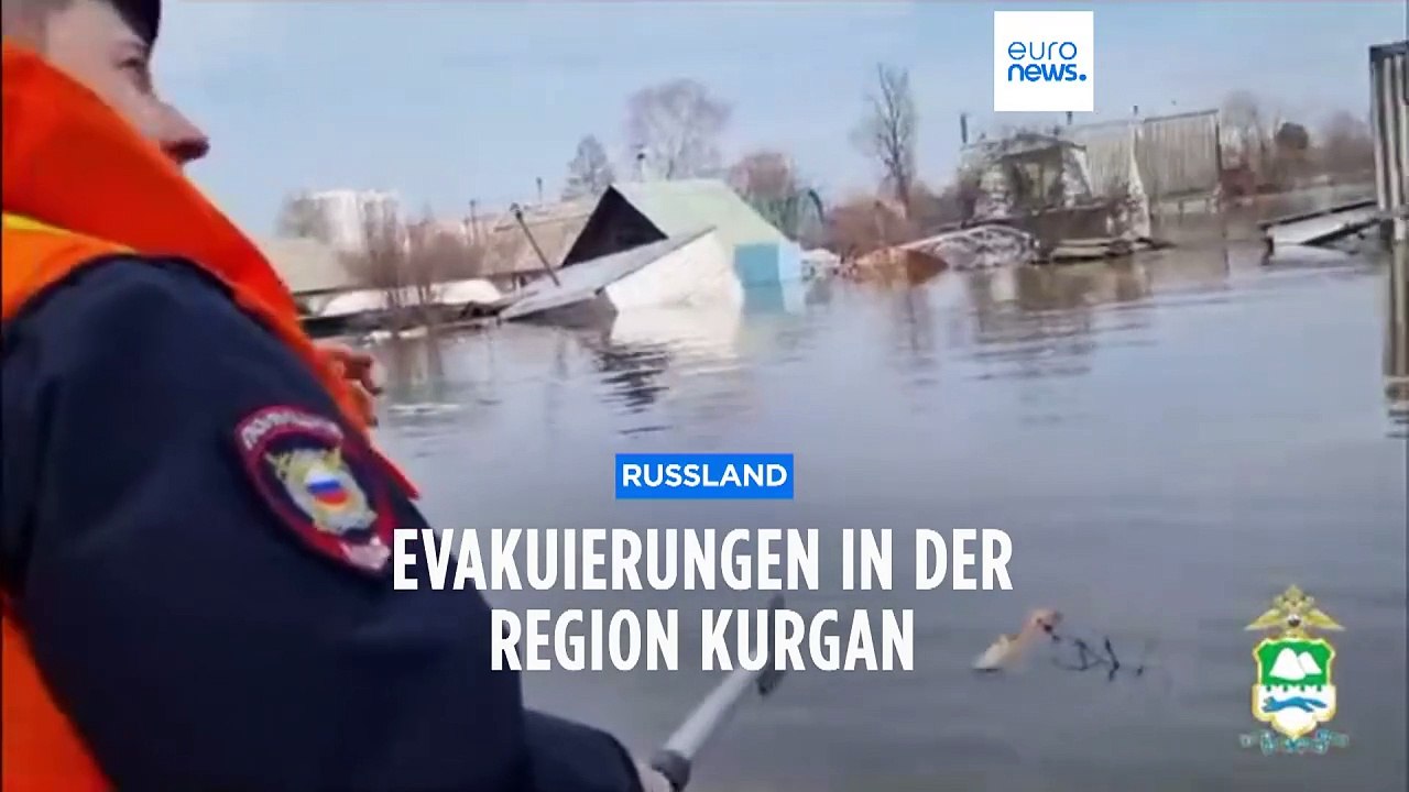 Tausende vor Hochwasser in Südsibirien in Sicherheit gebracht