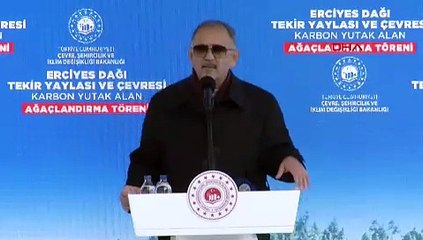 Bakan Özhaseki'den itiraf gibi sözler: ''Anadolu coğrafyasını talan ettik''