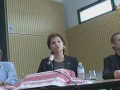 Déléguée générale de Palestine Hind Khoury